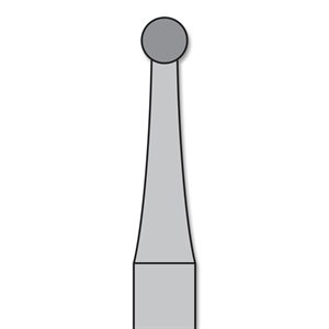 Carbide Burs RA #6 Round (100)