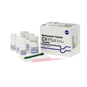 CX-Plus GlasIonomer Cement Pwd/Liq Triple Kit
