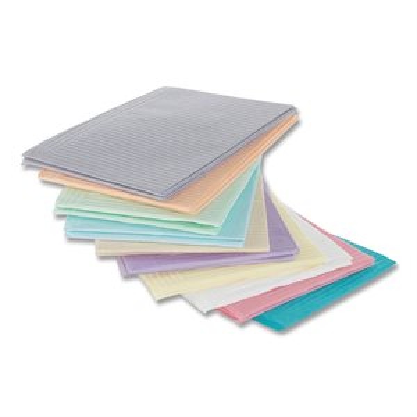 2-Ply Patient Bibs +1 Poly - 13" x 18" (500)