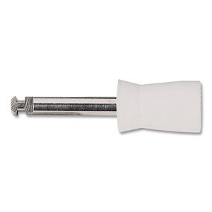 Young Prophy Cups Ribbed Metal Latch-Firm White (144 pack)