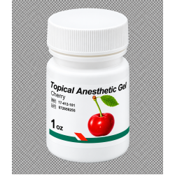 Topical Anesthetic Gel Cherry Flavor - 1 oZ - IOS Intl. Orthodontic Services