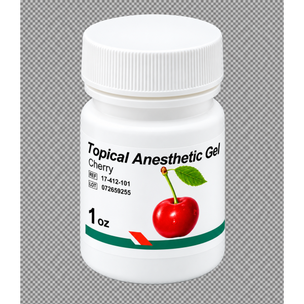 Topical Anesthetic Gel Cherry Flavor - 1 oZ