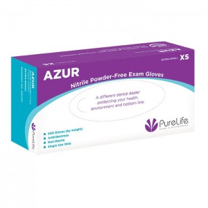 Azur Nitrile Powder-Free Large - 200 gloves/box