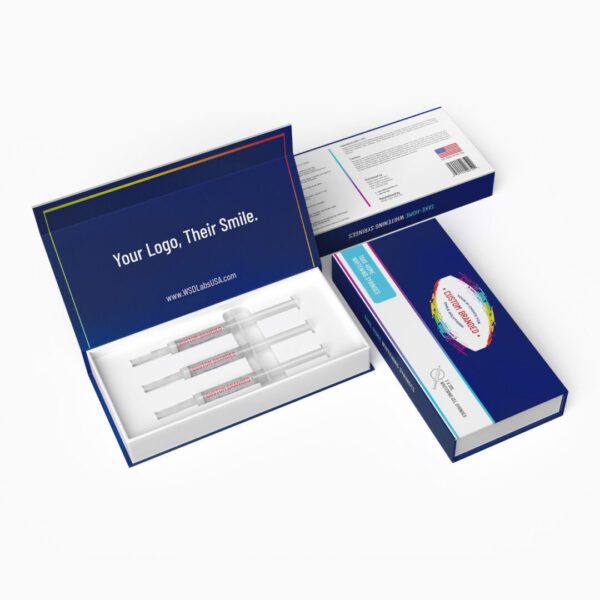 Custom Branded: Take-Home Teeth Whitening Syringe Kit - Qty 100 Kits