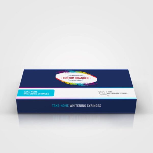 Custom Branded: Take-Home Teeth Whitening Syringe Kit - Qty 100 Kits