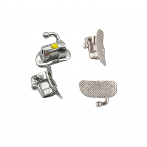 Luxe 2nd Molar Bondable Single Non-Convertible Roth .022 SET X 4 Sandblasted