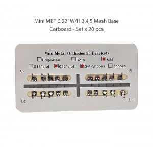 Mini Brackets MBT 0.22 W/H 345 Mesh Base / Cardboard
