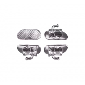 1st Molar Bondable Tubes Mesh Base - Set x 4