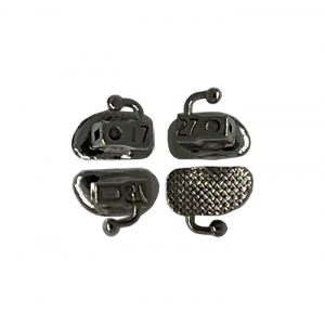 2nd Molar Bondable Tubes Mesh Base - Set x 4
