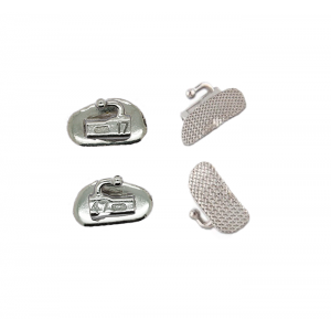Noble 2nd Molar Bondable Single Tube Non-Convertible MBT .022'' Sand Blasted Kit x 4