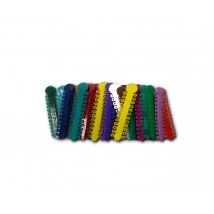 Elastomeric Ligature Ties Assorted Pack x 40 Sticks / 1,040 Ties