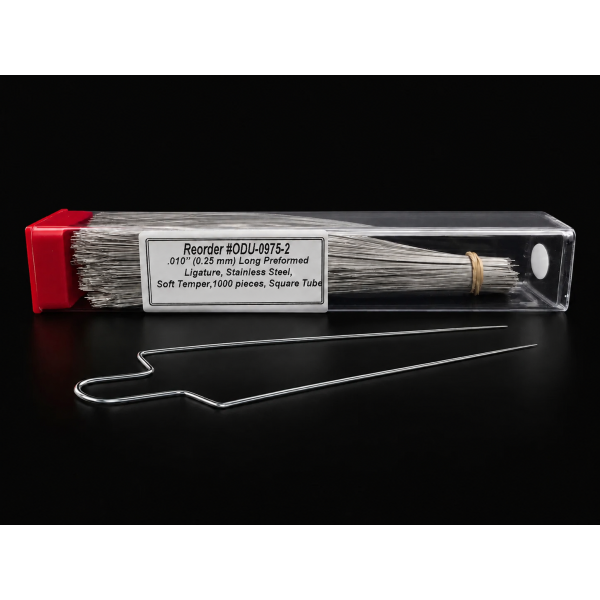 Orthodontic Preformed Ligature Wire SS Ties Long 1000pc Set