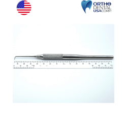 #6 Stainless Steel Single-Ended Dental Explorer &ndash; Precision Diagnostic Instrument for Dental Exams, Calculus Detection - Orthodentalusa Corp.