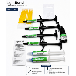 Kit 8 pcs Lightbond Adhesive 16 gr - Orthodentalusa Corp.