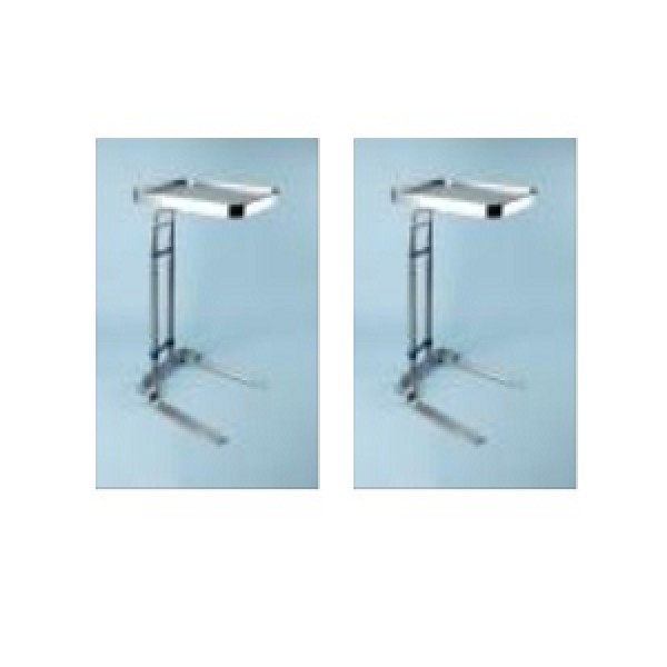 Benjamin Mayo Stand, stainless-steel, 16"W x 21"D tray