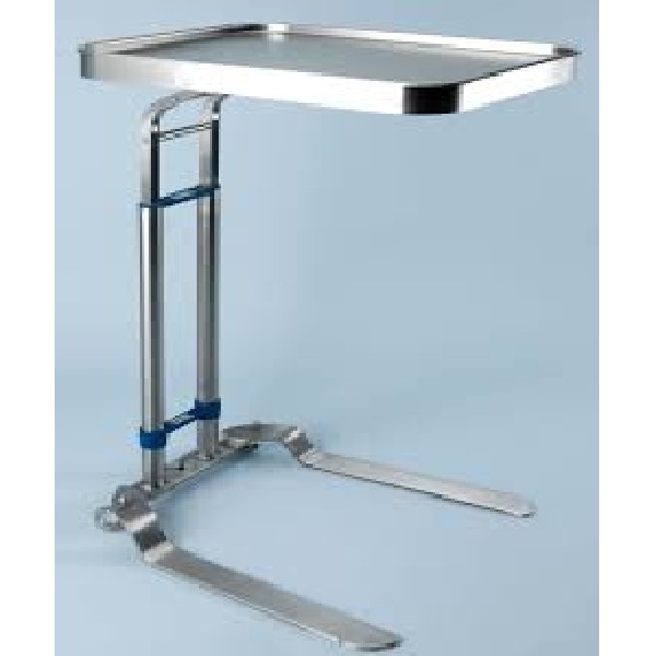 1501 - 5-Leg Chrome Instrument Stand, with s/s tray