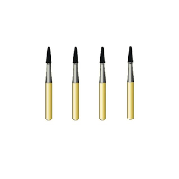 G/701 Tapered Fissure TREX Gold Carbides