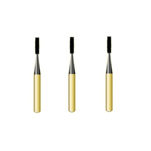 G/556 Flat-End Fissure TREX Gold Carbides