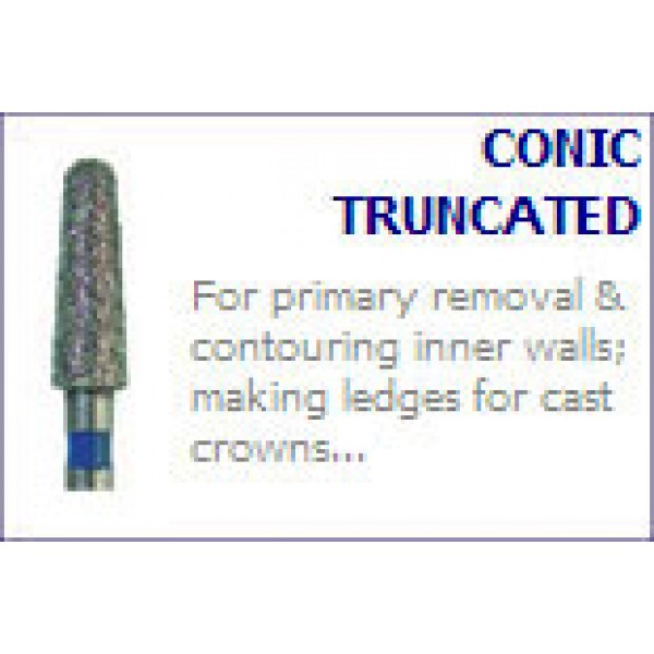 Burs 197 - Round-End Taper (Short)