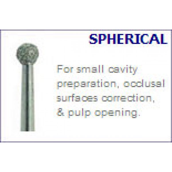 Burs 697 - Round Long (10/pkg)