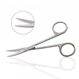 Iris Scissor, Curved 4.5"