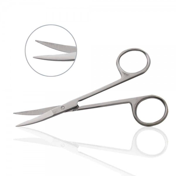 Iris Scissor, Curved 4.5"