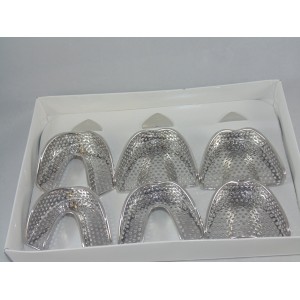 Impression Tray Set of 6, Perforated