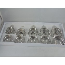 Impression Tray Set of 10, Perforated - Tamsco