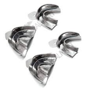 Set of 4 Impression Trays (M,L) Solid - 2 Upper & 2 Lower