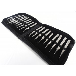 Complete Precision Tweezer Set (18) from USA