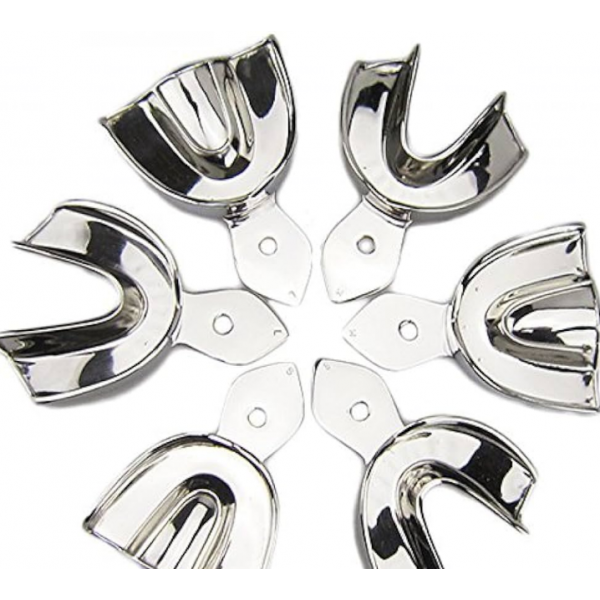 Impression Tray Set of 6, Solid