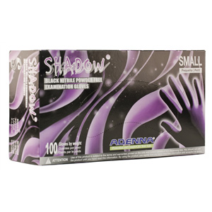 100pcs/Box Adenna - Shadow Black Nitrile Powder-Free