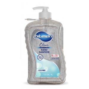 Blumen 1.05 Gallon Hand Sanitizer Gel with Alcohol, Aloe and Glycerin, 70% Alcohol - In Stock