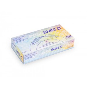 Posi-Shield Super-Stretch Purple Nitrile Gloves, Powder-Free - 100pcs/box