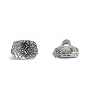 Nickel Free Bondable Eyelets Rectangular Base - 10pcs/pk