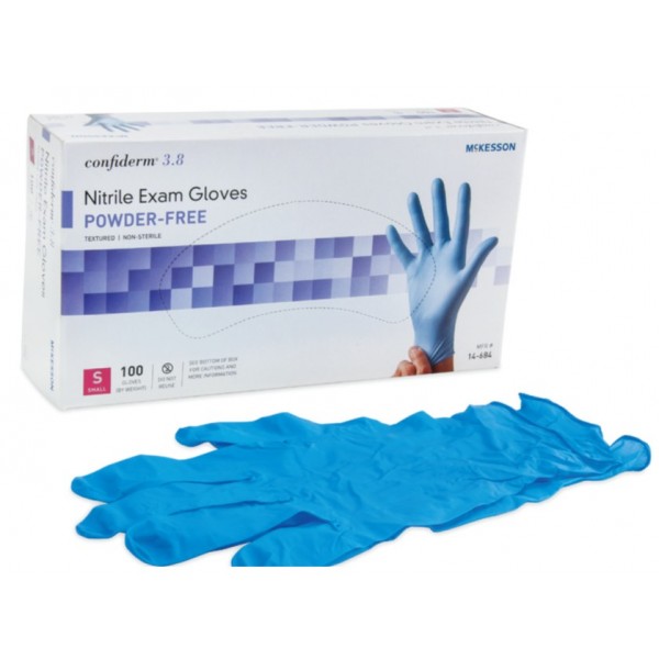 Confiderm ® 3.8 Nitrile Exam Gloves (Case of 10 boxes)