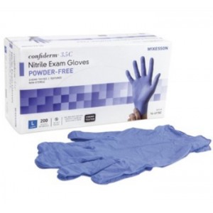 Exam Glove McKesson Confiderm® 3.5C Large - Case of 10 Boxes / 200ct per Box