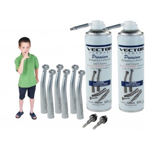 Velocity Series, Non-Optic, Access Head, Single Port Spray, Star Type Swivel