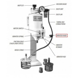 #6010 Vanes for Vacuum Pump (Set of 4) (for Combination Unit & Power Mixer)