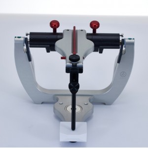 Denar® Mark 310 Articulator w/ 10 Mounting Plates and Carrying Case (Silver Anodized)