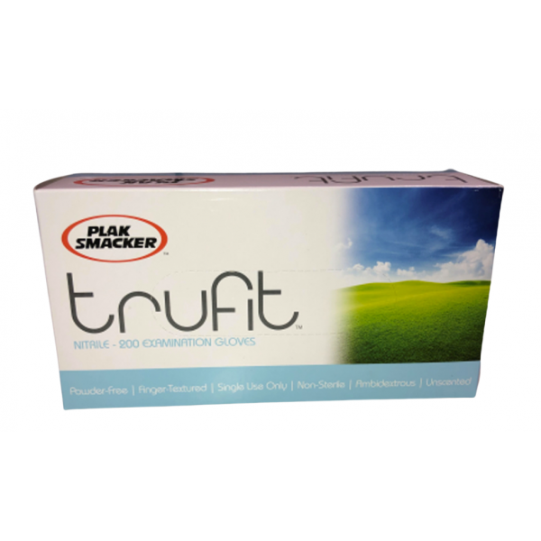 200ct TruFit&trade; Sky Blue Nitrile Gloves