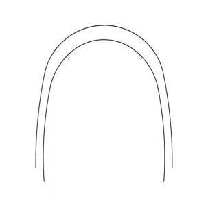 Beta Titanium Archwire, Natural Round (10 ct)