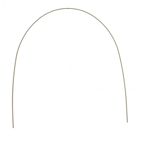 Vision Tooth Colored Nickel Titanium Archwire, Natural Round (10 ct)