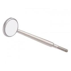 #0 Crystal HD&reg;&nbsp;Stainless Steel Mouth Mirror Screw-On Head - Zirc Dental Products Inc