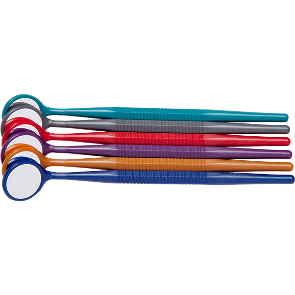 #5 Crystal HD&reg;&nbsp;Mouth Mirror Thin Grip Jewel - 12 Pack