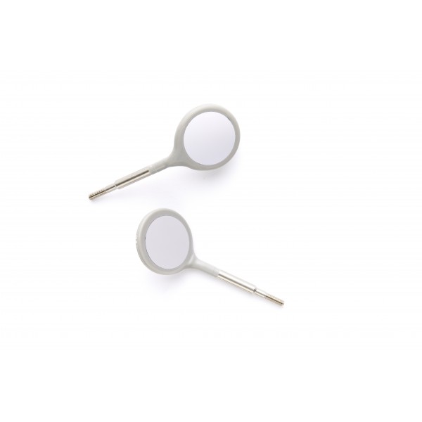 #4 Crystal HD&reg;&nbsp;Resin Mouth Mirror Double Sided Heads - 4 Pack (Cone Socket)