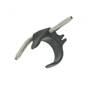 Internal irrigation spray tube for Swing Latch Handpieces