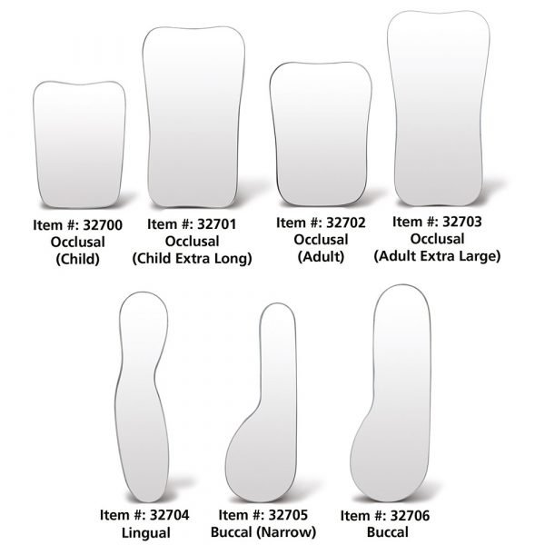 PixSure Perfect Intraoral Rhodium Coated Photographic Mirrors (20875)
