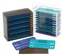thumbnail image 2 of Dental Orthodontic Bracket Trays – Mini MBT Brackets, Choose Color & Quantity (Medici BT2003) 2 of 2