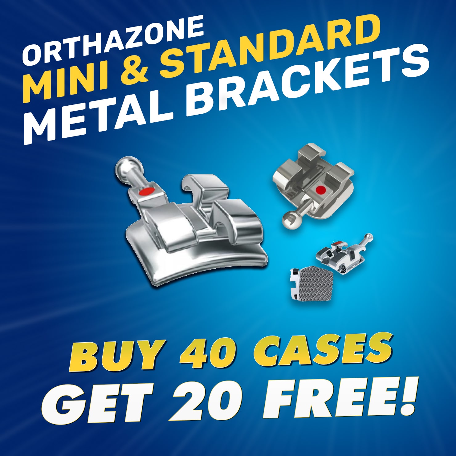 BRACKETS PROMO BUY 40 CASES GET 20 FREE (33918)